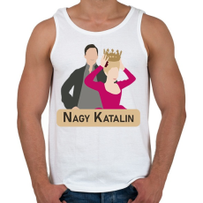 PRINTFASHION Nagy Katalin - A kezdetek - Férfi atléta - Fehér