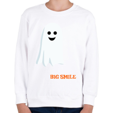 PRINTFASHION Nagy mosoly... - Gyerek pulóver - Fehér
