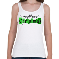 PRINTFASHION Nagyon boldog karácsonyt! - Női atléta - Fehér