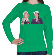 PRINTFASHION Nancy&Steve ST - Női pulóver - Zöld női pulóver, kardigán