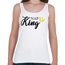 PRINTFASHION Nap King - Női atléta - Fehér