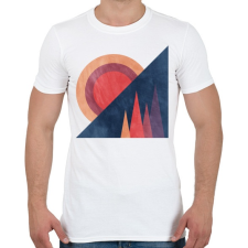 PRINTFASHION Naplemente 1 - Férfi póló - Fehér férfi póló