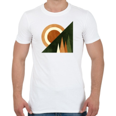 PRINTFASHION Naplemente 2 - Férfi póló - Fehér