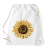 PRINTFASHION Napraforgó - Sportzsák, Tornazsák - Fehér