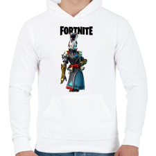PRINTFASHION Nara Fortnite - Férfi kapucnis pulóver - Fehér férfi pulóver, kardigán