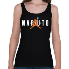 PRINTFASHION Naruto Air - Női atléta - Fekete