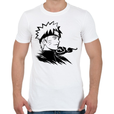 PRINTFASHION Naruto - Férfi póló - Fehér