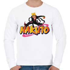 PRINTFASHION Naruto - Férfi pulóver - Fehér