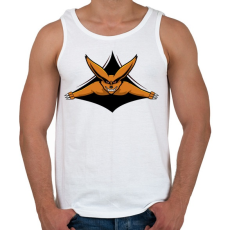 PRINTFASHION Naruto - Kurama - Férfi atléta - Fehér