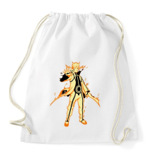 PRINTFASHION Naruto Kurama mód - Sportzsák, Tornazsák - Fehér tornazsák
