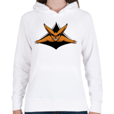 PRINTFASHION Naruto - Kurama - Női kapucnis pulóver - Fehér női pulóver, kardigán