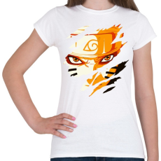 PRINTFASHION Naruto Kyubi Mode - Női póló - Fehér