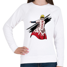 PRINTFASHION Naruto Minoto - Női pulóver - Fehér női pulóver, kardigán