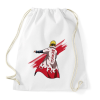 PRINTFASHION Naruto Minoto - Sportzsák, Tornazsák - Fehér