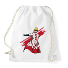 PRINTFASHION Naruto Minoto - Sportzsák, Tornazsák - Fehér tornazsák