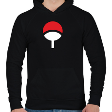 PRINTFASHION naruto naruto naruto - Férfi kapucnis pulóver - Fekete