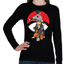 PRINTFASHION Naruto - Női hosszú ujjú póló - Fekete női póló