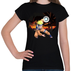 PRINTFASHION Naruto - Női póló - Fekete