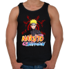PRINTFASHION naruto shippuden - Férfi atléta - Fekete