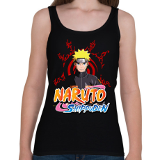 PRINTFASHION naruto shippuden - Női atléta - Fekete