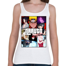 PRINTFASHION Naruto Shippuuden - Női atléta - Fehér