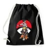 PRINTFASHION Naruto - Sportzsák, Tornazsák - Fekete