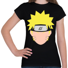 PRINTFASHION Naruto Uzumaki - Női póló - Fekete