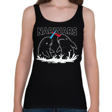 PRINTFASHION Narwars - Női atléta - Fekete