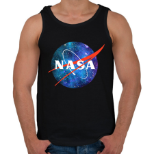 PRINTFASHION nasa - Férfi atléta - Fekete atléta, trikó