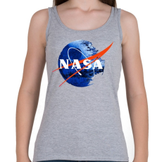PRINTFASHION NASA Halálcsillag logo - Női atléta - Sport szürke