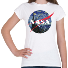PRINTFASHION NASA (Van Gogh) - Női póló - Fehér női póló