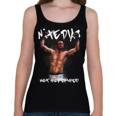 PRINTFASHION Nate Diaz - Női atléta - Fekete