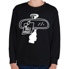 PRINTFASHION Ne nézz vissza! - Gyerek pulóver - Fekete gyerek pulóver, kardigán