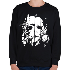 PRINTFASHION Négyes - Gyerek pulóver - Fekete gyerek pulóver, kardigán