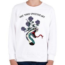 PRINTFASHION Nem az édesed - Gyerek pulóver - Fehér gyerek pulóver, kardigán