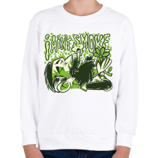 PRINTFASHION Nem dohányzom - Gyerek pulóver - Fehér gyerek pulóver, kardigán