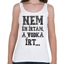 PRINTFASHION Nem én írtam - Telefontok - Női atléta - Fehér női trikó