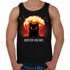 PRINTFASHION Nem én voltam. - Férfi atléta - Fekete