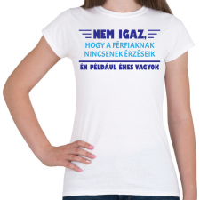 PRINTFASHION Nem igaz - Női póló - Fehér női póló
