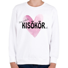 PRINTFASHION Nem szabad a Kisökörnek... - Gyerek pulóver - Fehér gyerek pulóver, kardigán