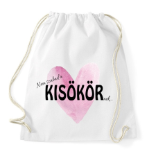 PRINTFASHION Nem szabad a Kisökörnek... - Sportzsák, Tornazsák - Fehér tornazsák