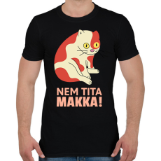 PRINTFASHION NEM TITA - Férfi póló - Fekete