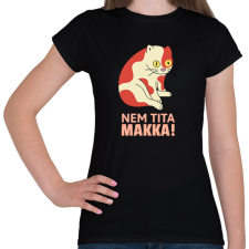 PRINTFASHION NEM TITA - Női póló - Fekete női póló