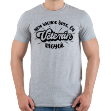 PRINTFASHION Nem vagyok öreg, én VETERÁN vagyok - Férfi póló - Sport szürke férfi póló