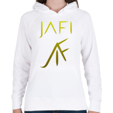 PRINTFASHION neon zöld jafi - Női kapucnis pulóver - Fehér női pulóver, kardigán