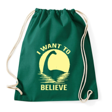 PRINTFASHION Nessi - Sportzsák, Tornazsák - Sötétzöld tornazsák