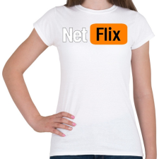 PRINTFASHION netflix - Női póló - Fehér női póló