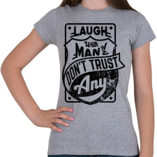 PRINTFASHION Nevess  - Női póló - Sport szürke női póló