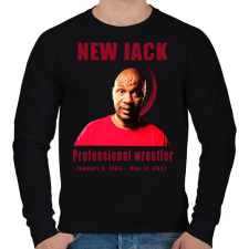 PRINTFASHION new jack - Férfi pulóver - Fekete férfi pulóver, kardigán