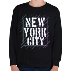 PRINTFASHION New York City  - Gyerek pulóver - Fekete